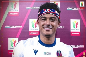 华体会app下载-打入制胜球，恩多耶当选博洛尼亚1-0AC米兰一役全场最佳球员